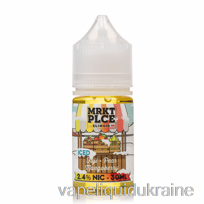 Vape Liquid Ukraine Ice Fuji Pear Mangoberry - MRKT Salts - 30mL 24mg